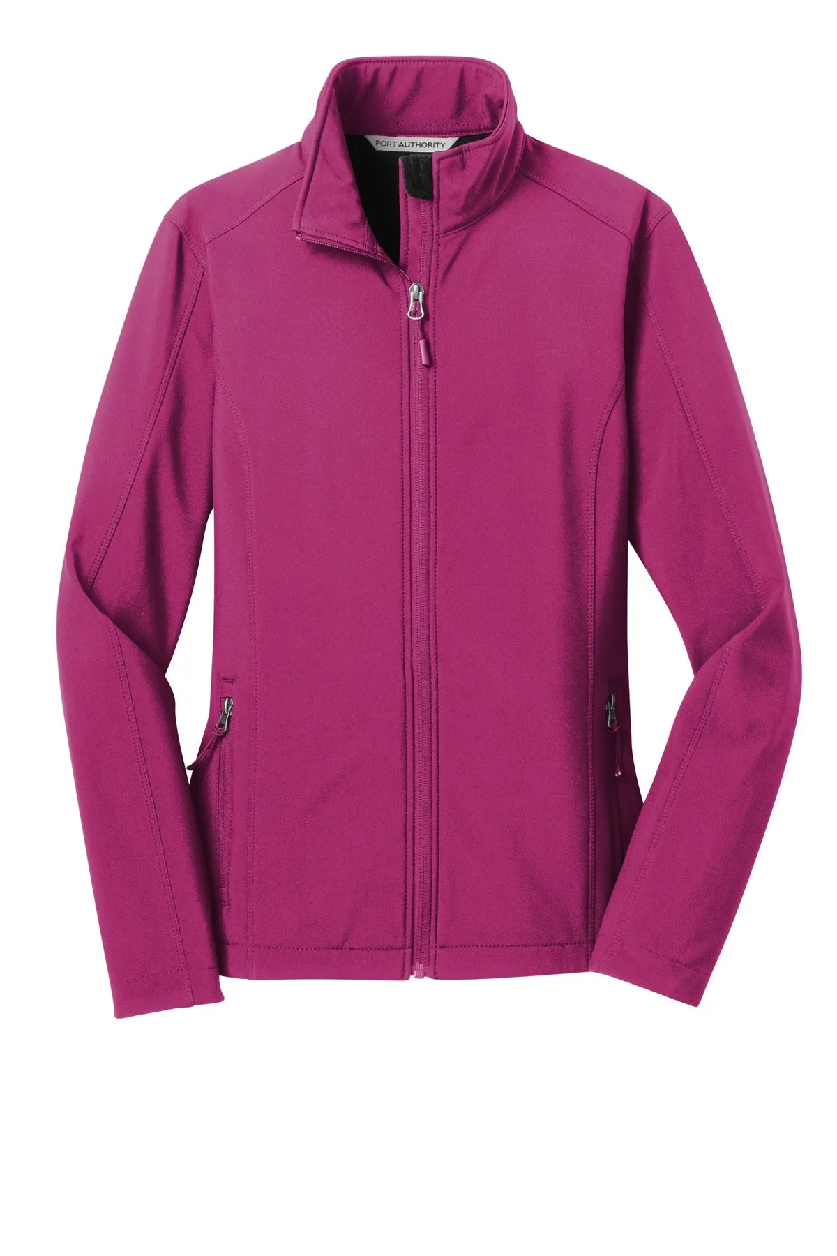 Port Authority Women's Core Soft Shell Jacket. L317 Very Berry