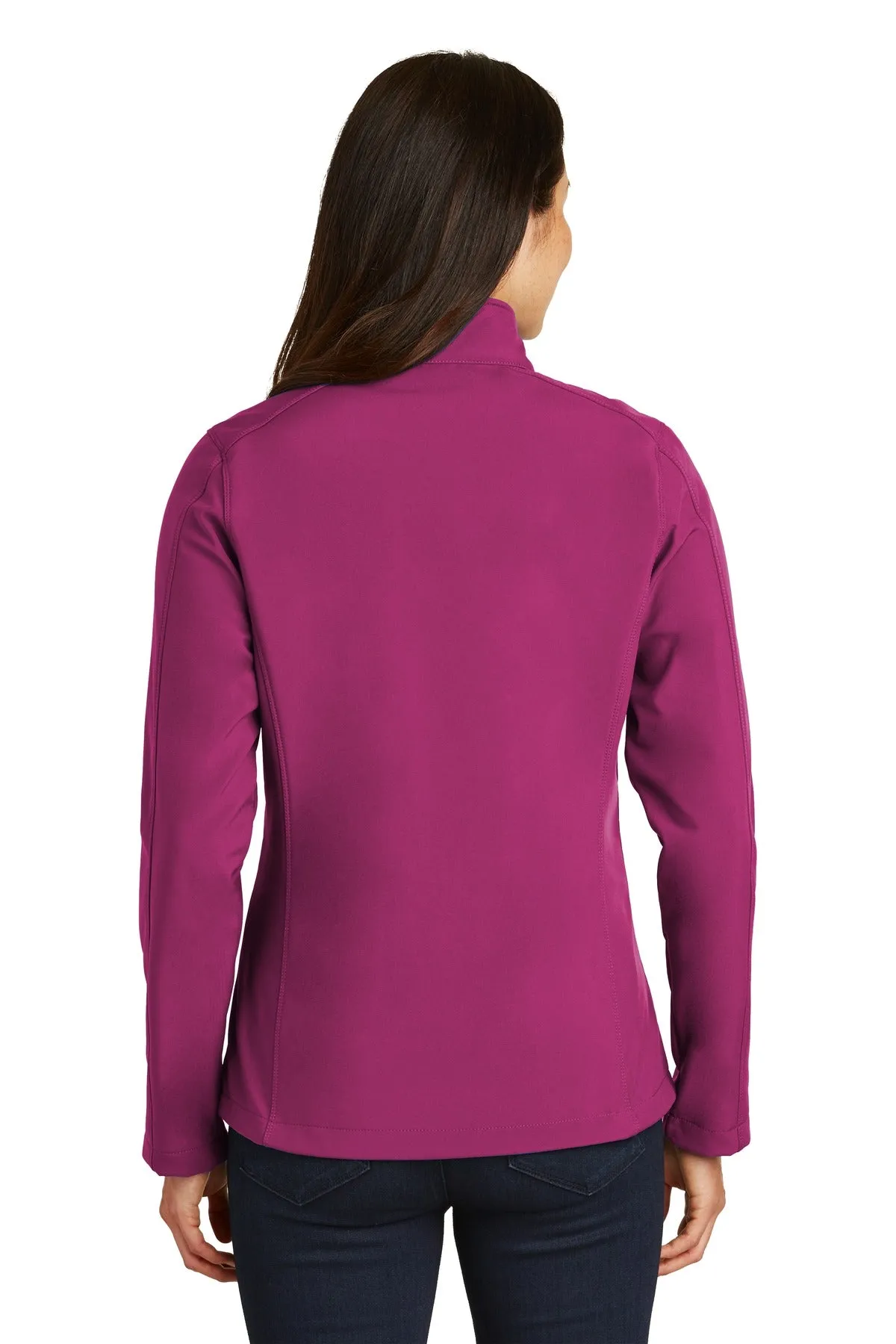 Port Authority Women's Core Soft Shell Jacket. L317 Very Berry
