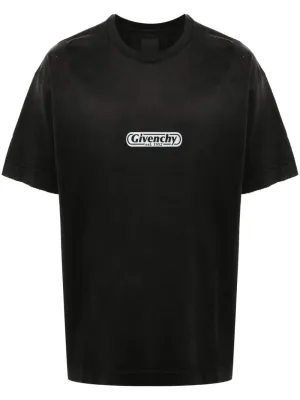 Printed cotton t-shirt
