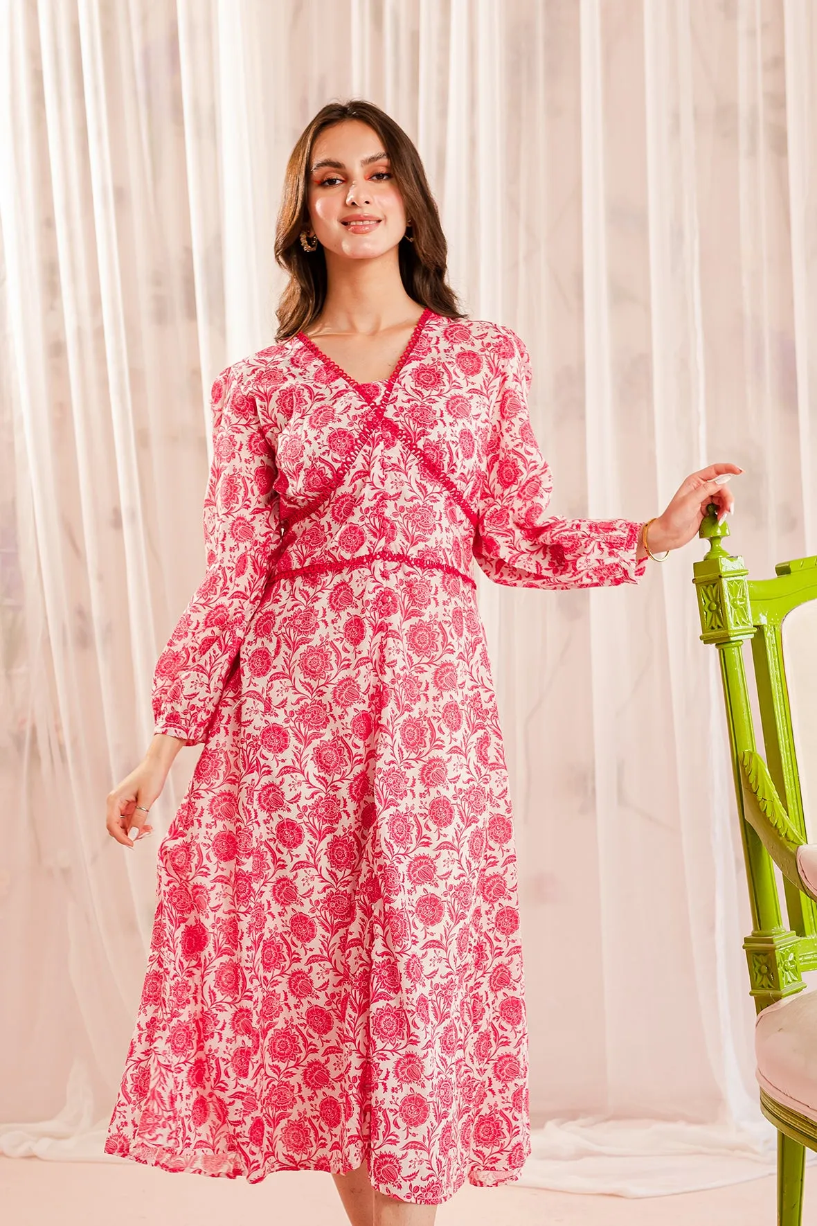 PRINTED DRESS (RMF01A)