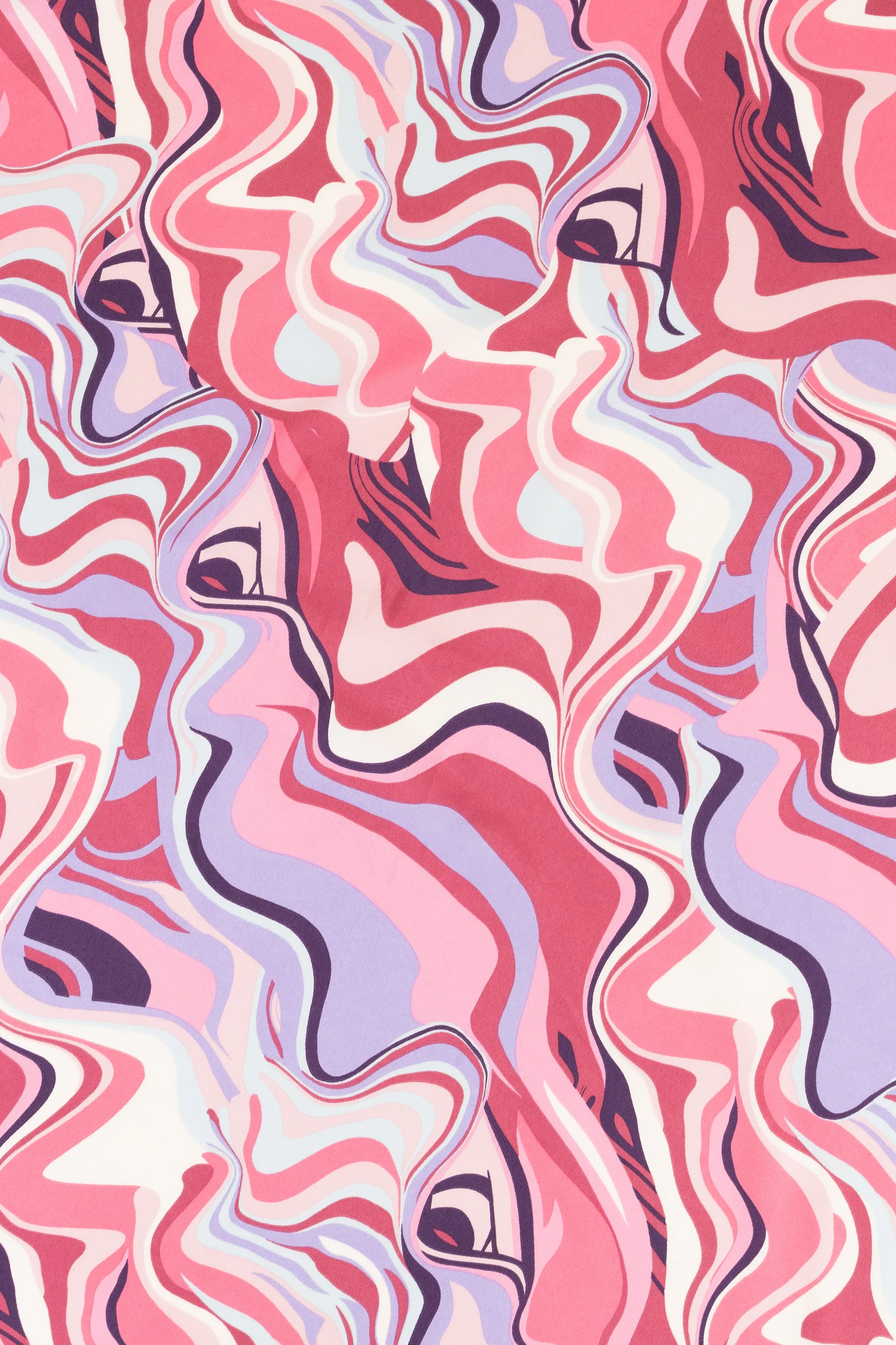 Printed Satin Scarf