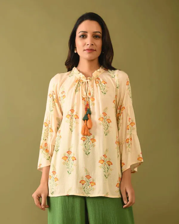 Printed Viscose Tunic
