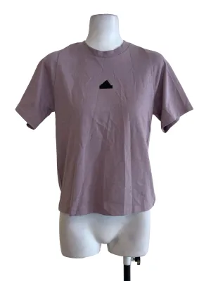 Purple Round Neck Tee