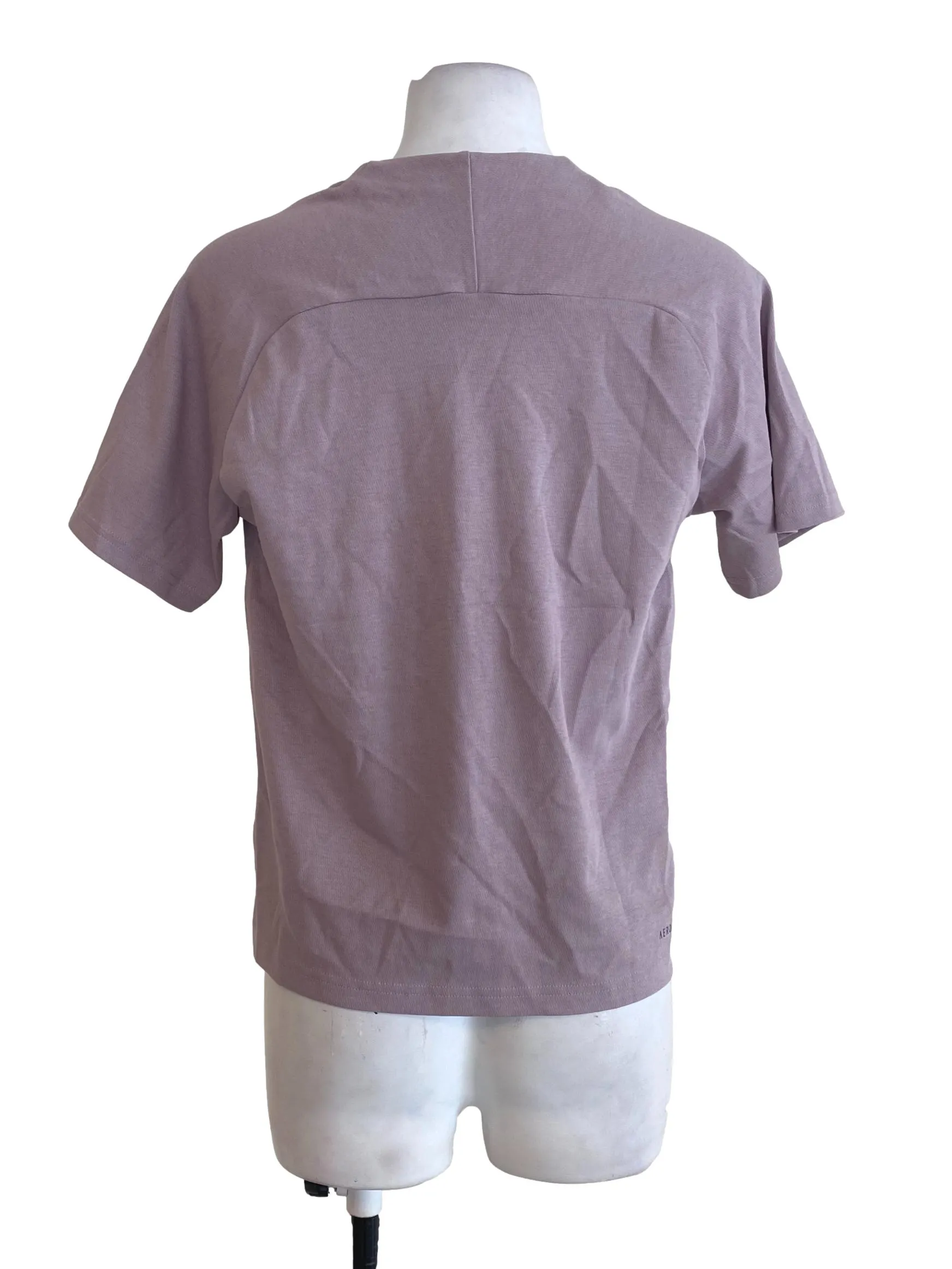 Purple Round Neck Tee