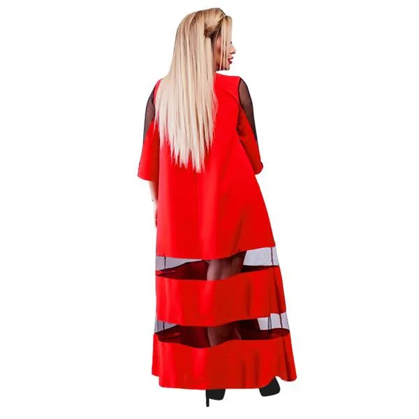 "Windowed Wonderz"  Maxi Dress - 3 Color Options