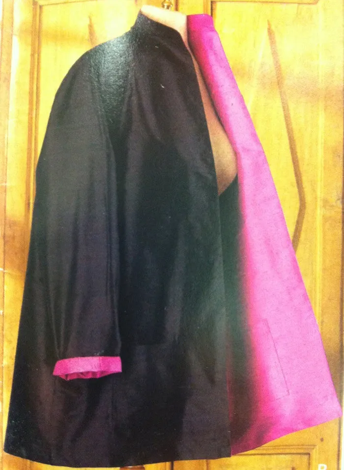 Reversible Silk Swing Jackets