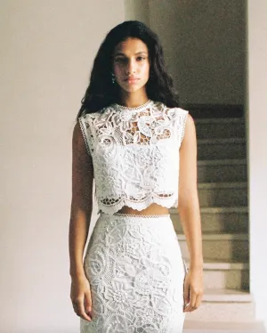 Rhodes Top - Off White