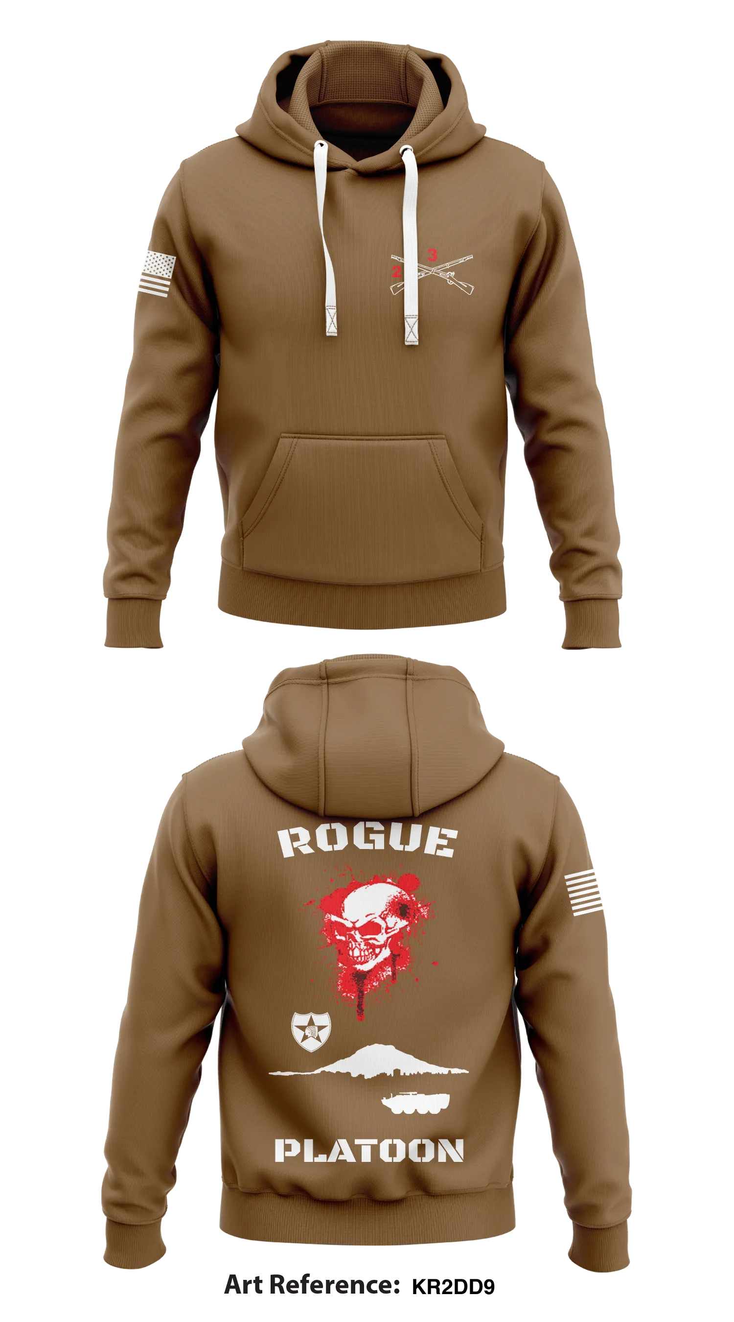Rogue Platoon Store 1  Core Men's Hooded Performance Sweatshirt - kR2DD9