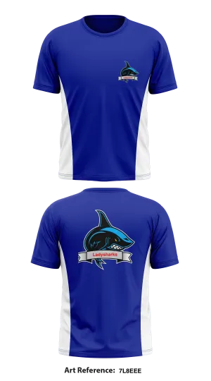 Roosevelt ladysharks Store 1 Core Men's SS Performance Tee - 7L8Eee