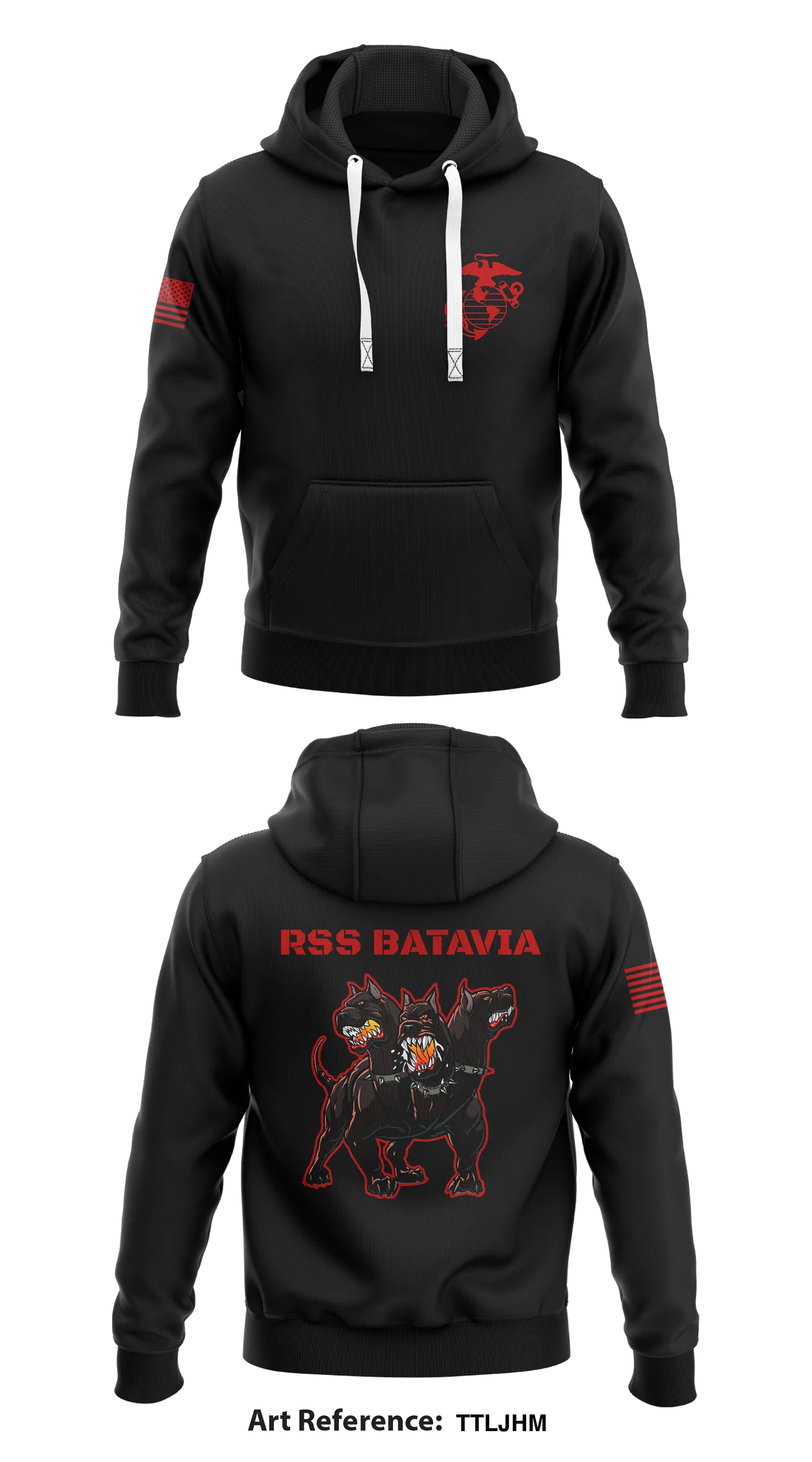 RSS Batavia Store 1  Core Men's Hooded Performance Sweatshirt - TtLjHm