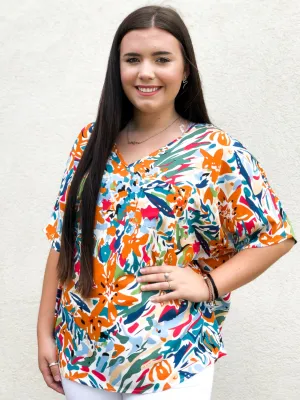 Rylee Teal Top