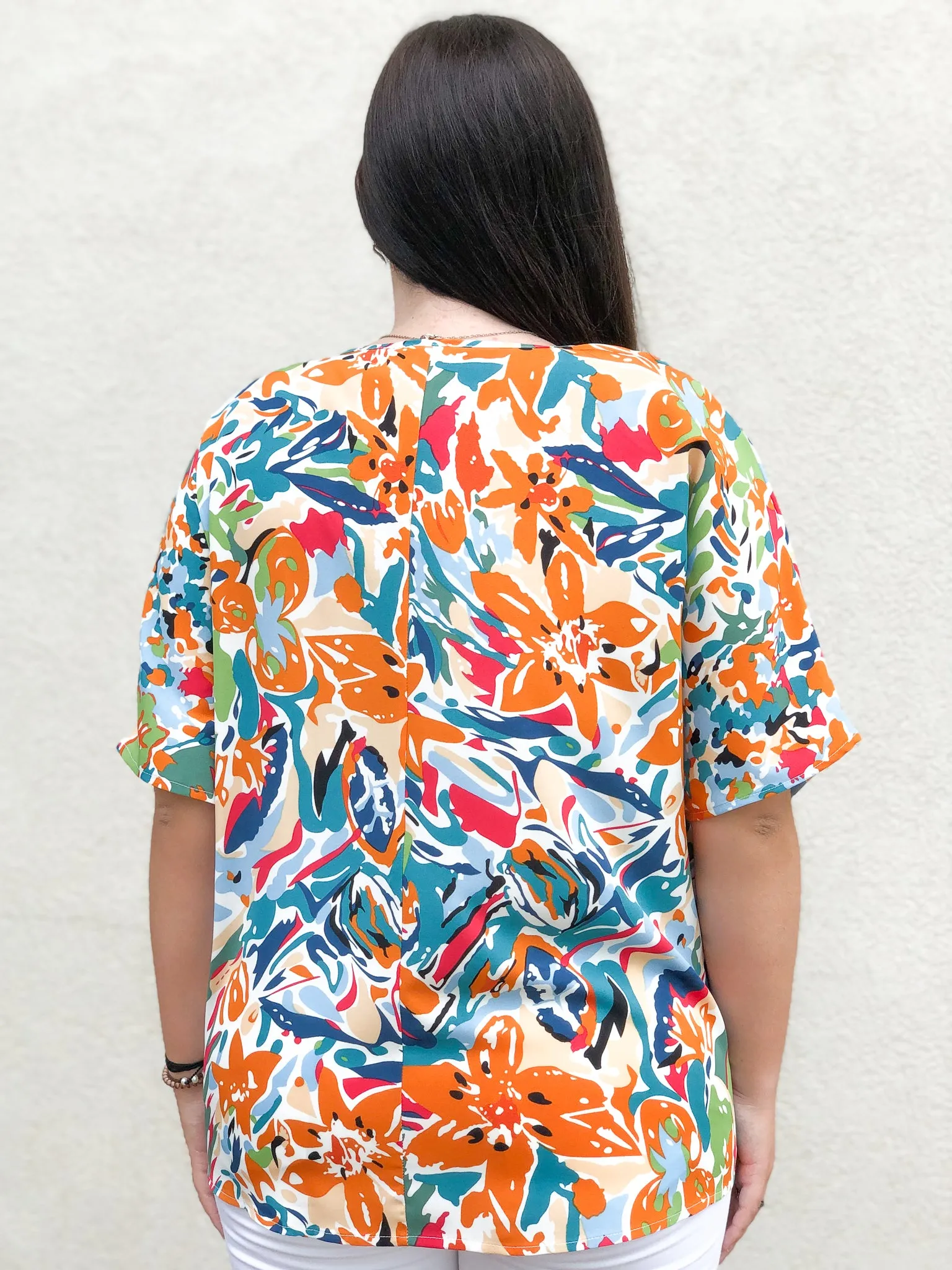 Rylee Teal Top