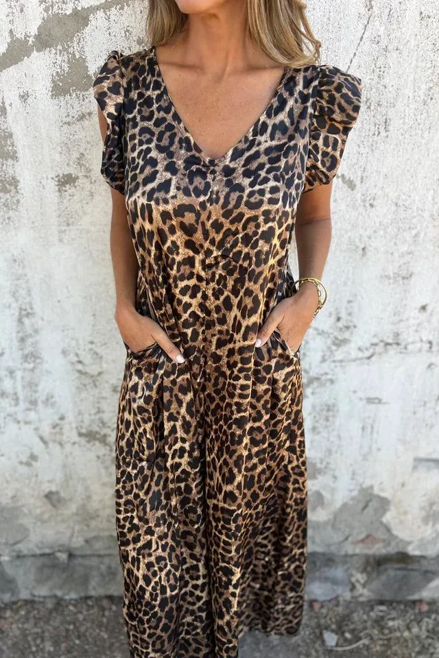 Savannah™ - Leopard Print Jumpsuit