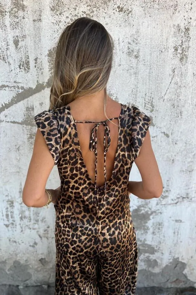 Savannah™ - Leopard Print Jumpsuit