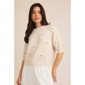 SHeDAISY Short Sleeve Sweater