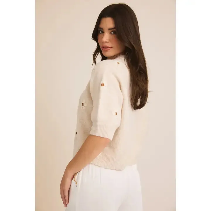 SHeDAISY Short Sleeve Sweater