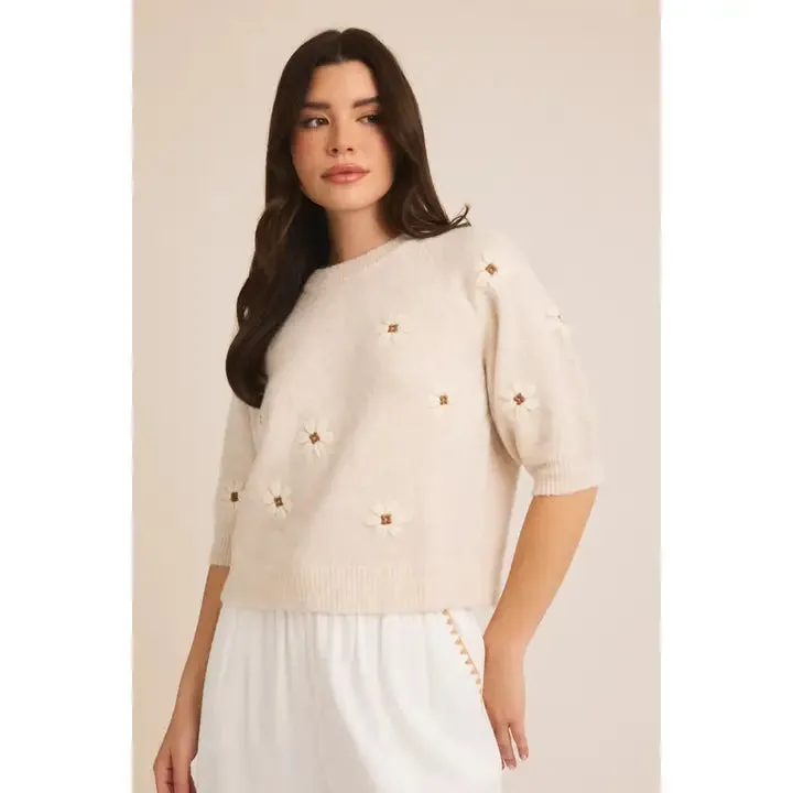 SHeDAISY Short Sleeve Sweater