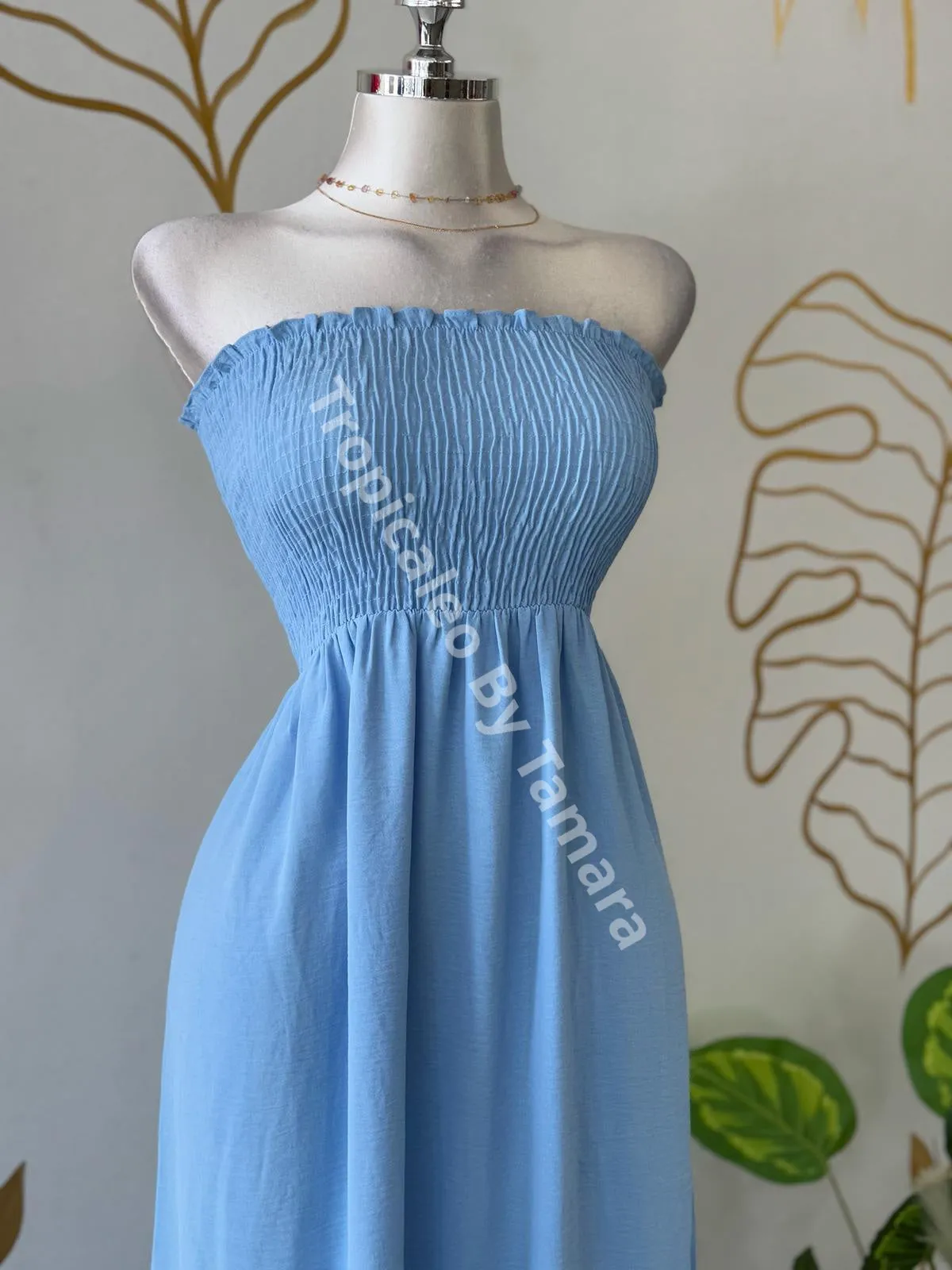 Skyline Strapless Maxi Dress
