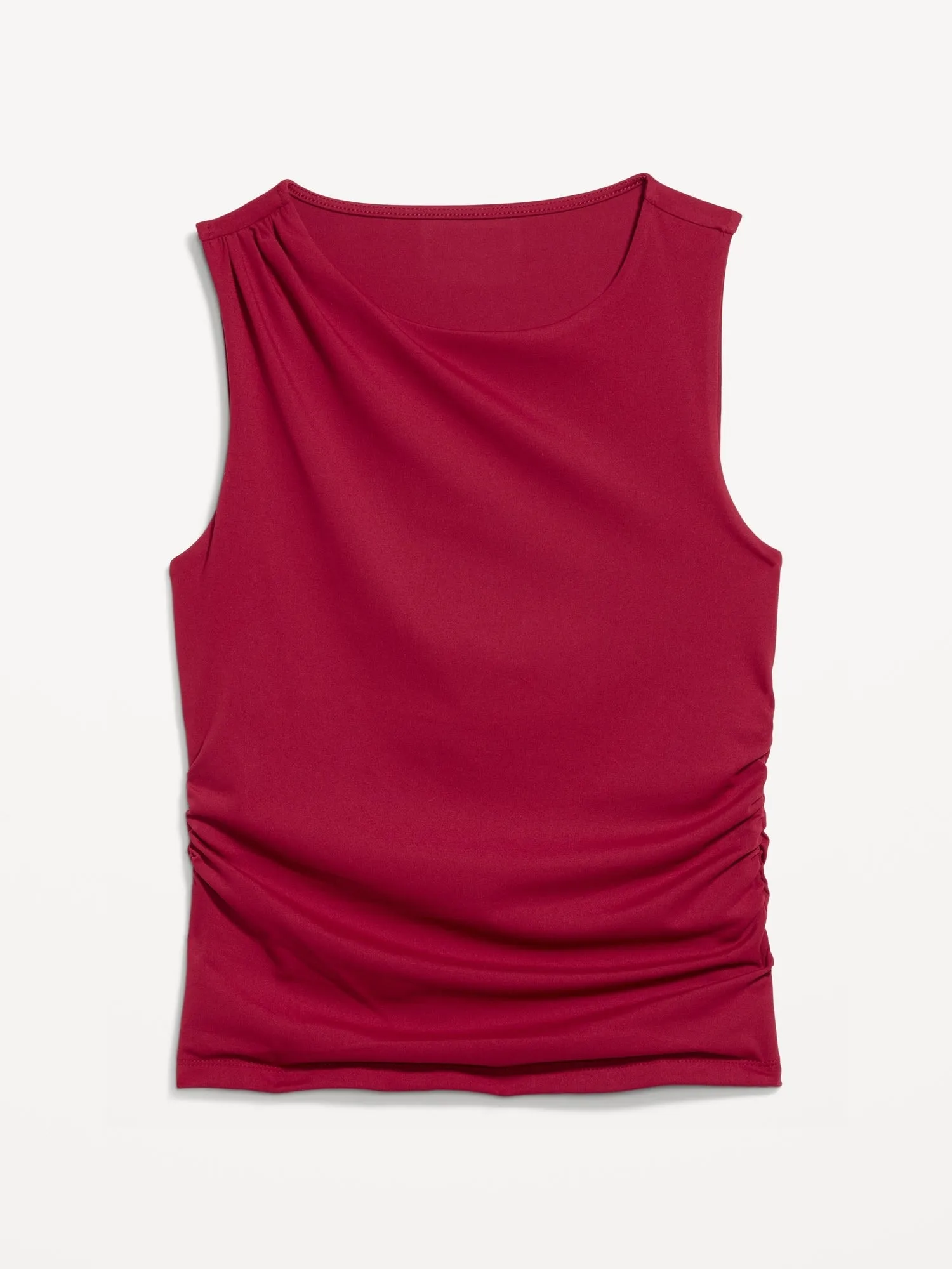 Sleeveless Double-Layer Top