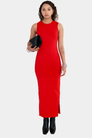Sleeveless Keyhole Dress