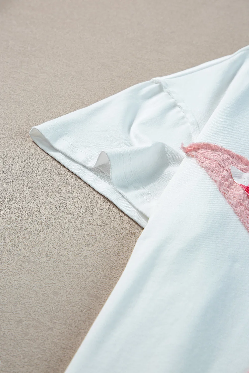 Star Patchwork Loose T-shirt