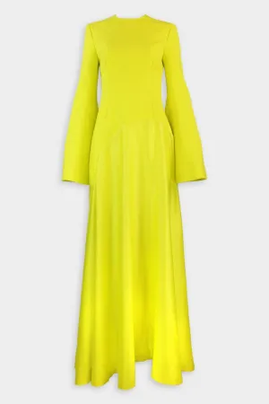 Storm Maxi Dress in Citrus
