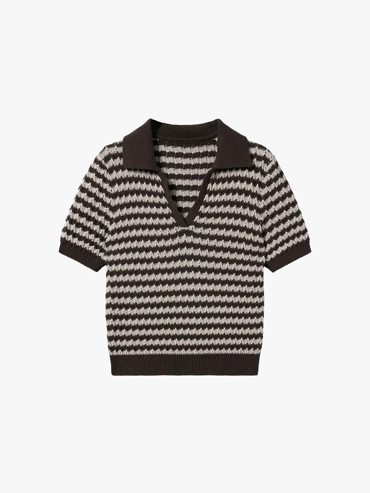 Striped Knit Sweater