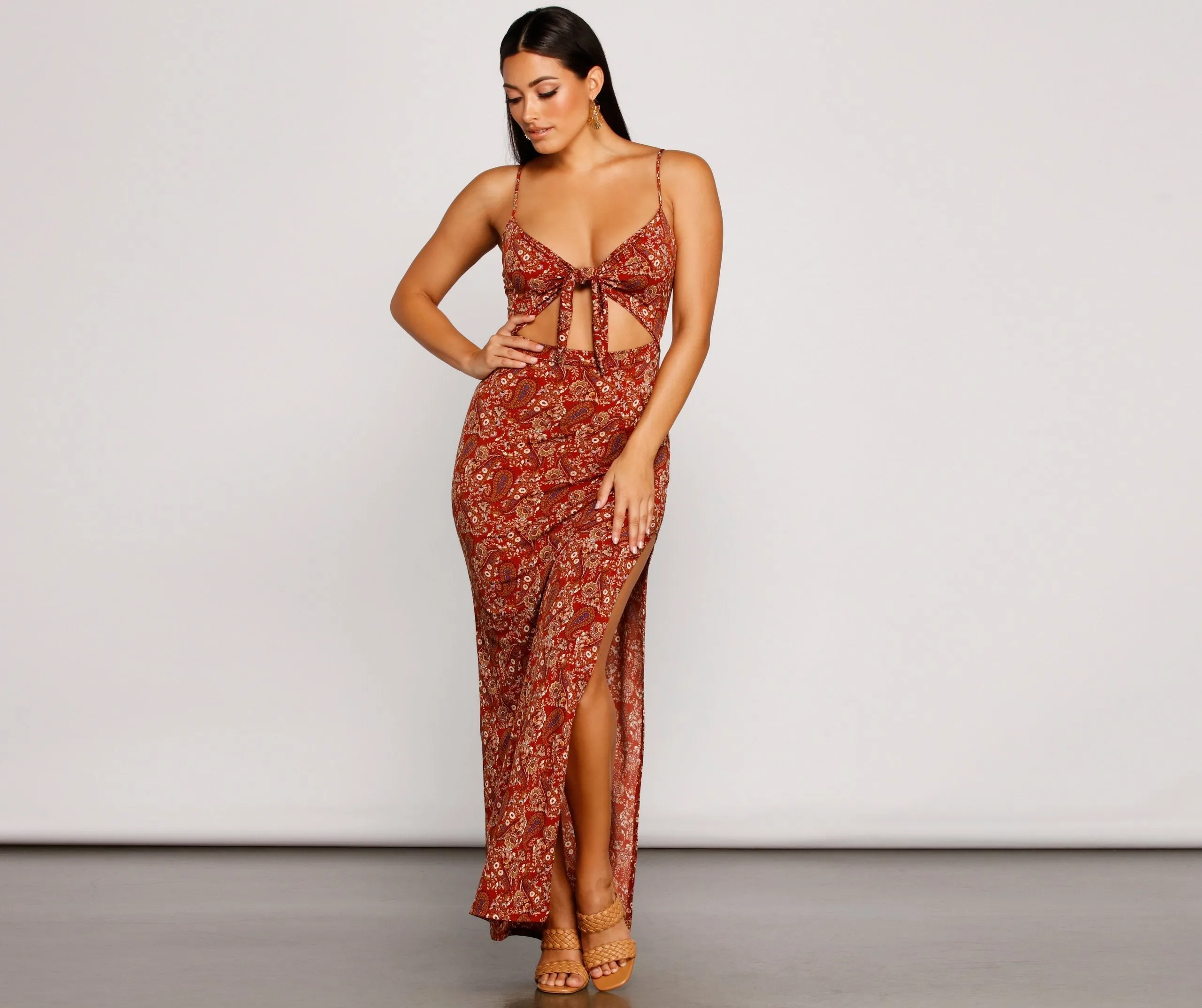 Stunning Boho Stylish Vibes Maxi Dress