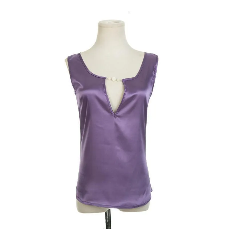style Women Tops solid Tees Sleeveless Loose Blouses shirts Plus Size Female Shirts
