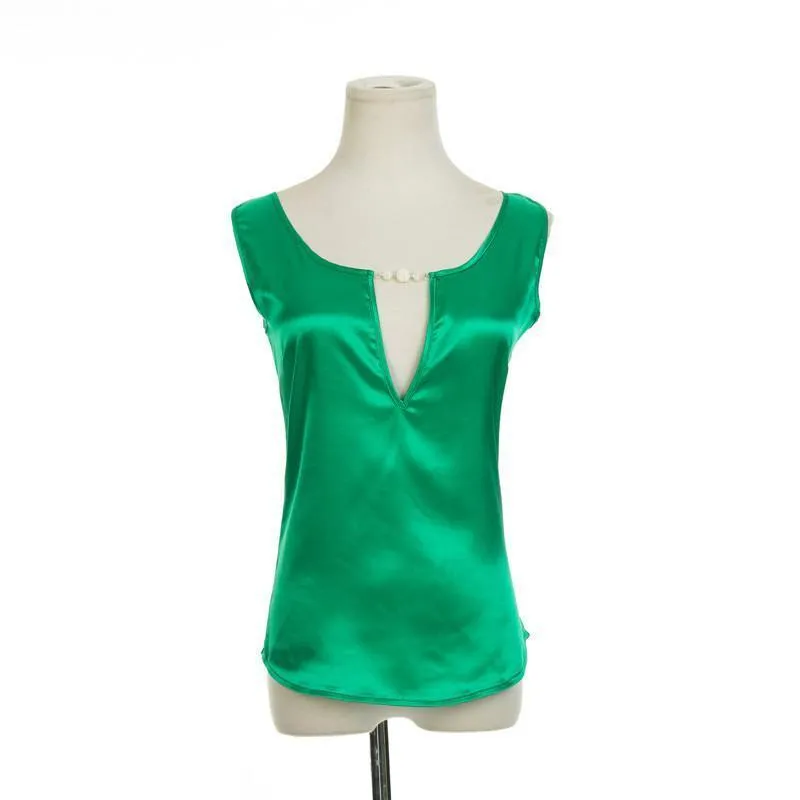 style Women Tops solid Tees Sleeveless Loose Blouses shirts Plus Size Female Shirts