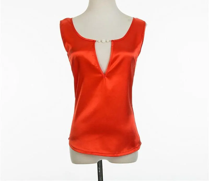 style Women Tops solid Tees Sleeveless Loose Blouses shirts Plus Size Female Shirts