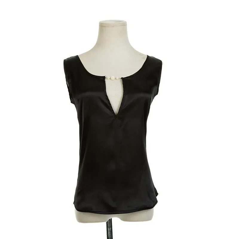 style Women Tops solid Tees Sleeveless Loose Blouses shirts Plus Size Female Shirts