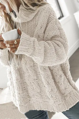 Sweet Elegant Solid Solid Color Half A Turtleneck Tops