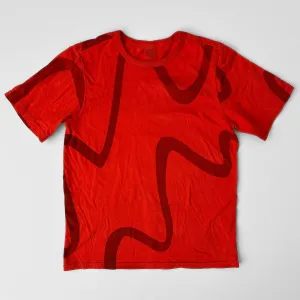T-Shirt - Ziggy in Brick & Tomato
