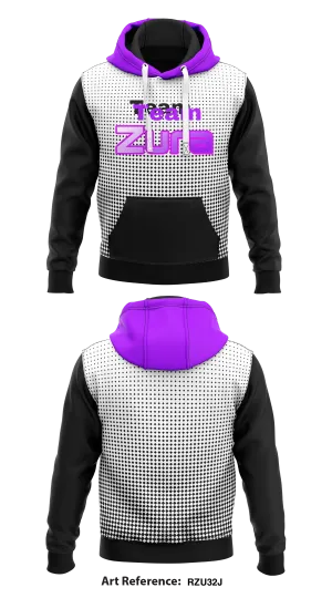 Team Zura Store 1 Core Men's Hooded Performance Sweatshirt - rZU32j