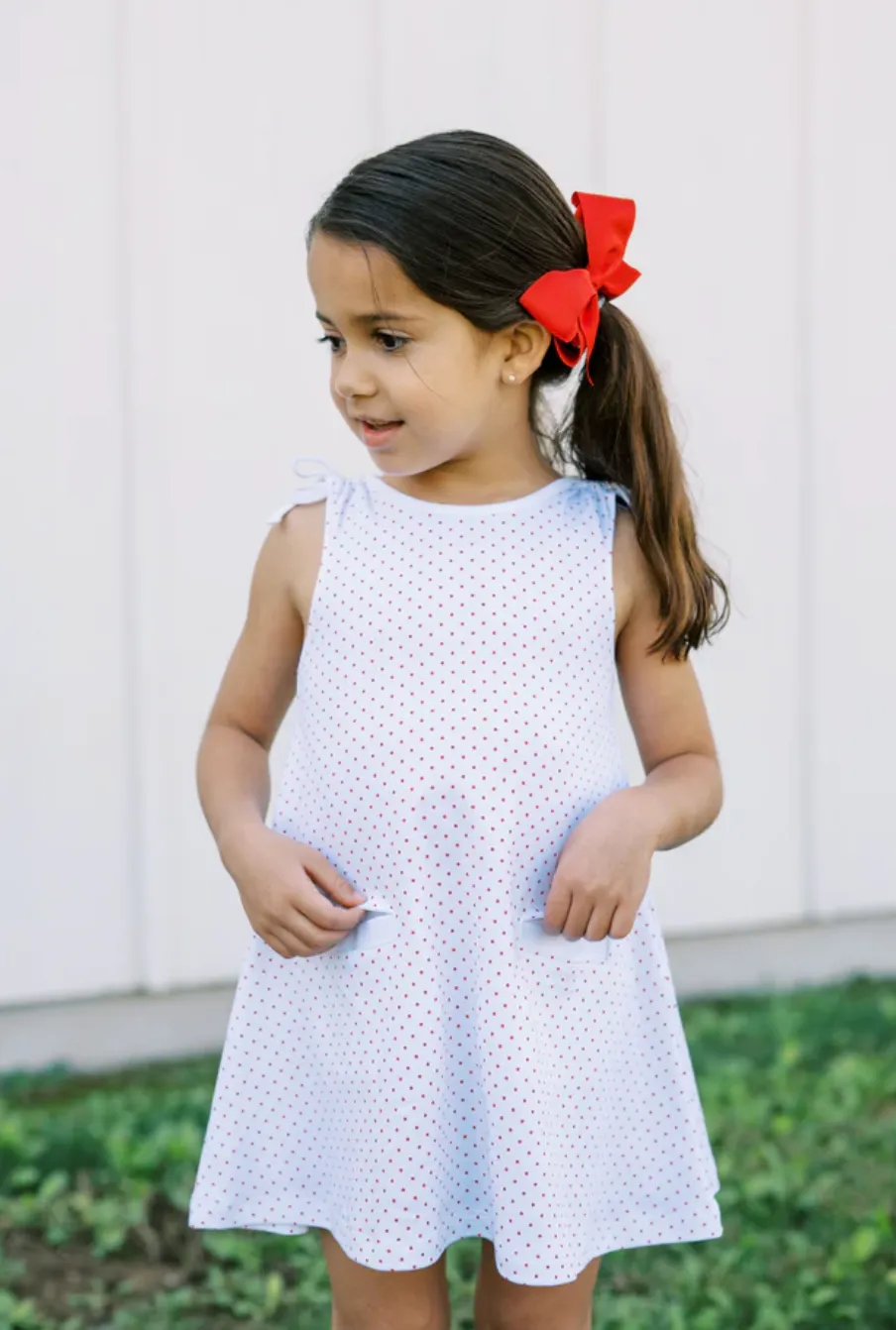 The Proper Peony: Dottie Sleeveless Dress