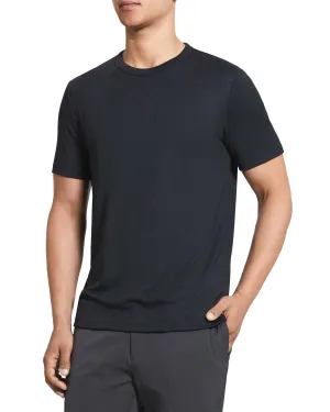 Theory Essential Tee in Anemone - Black Multi