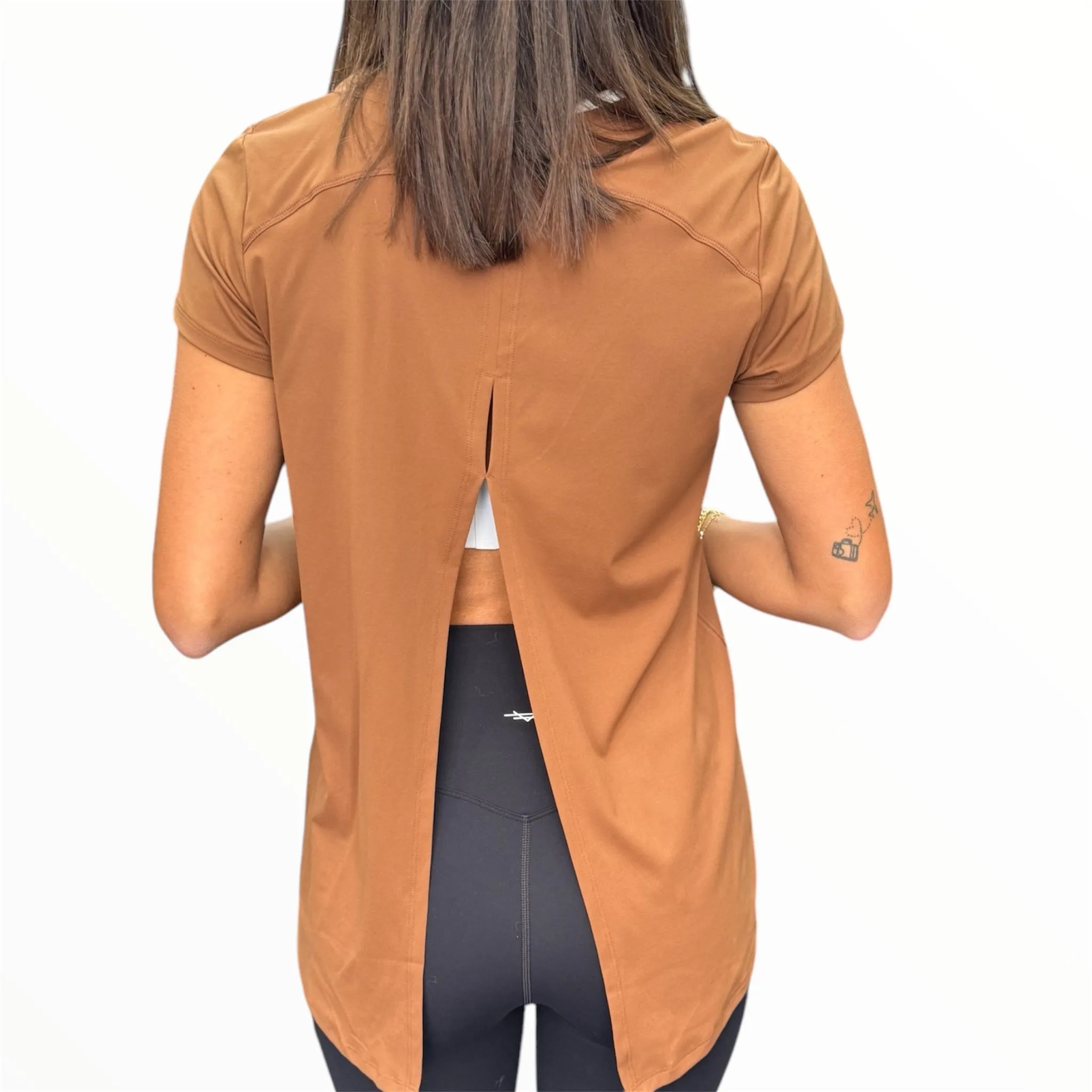 Tie Back Tee - Copper