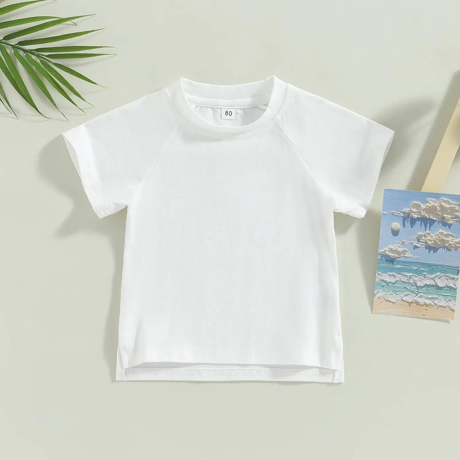 Toddler Kids Baby Girls Boys Casual Tops