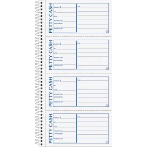TOPS Duplicate Petty Cash Book