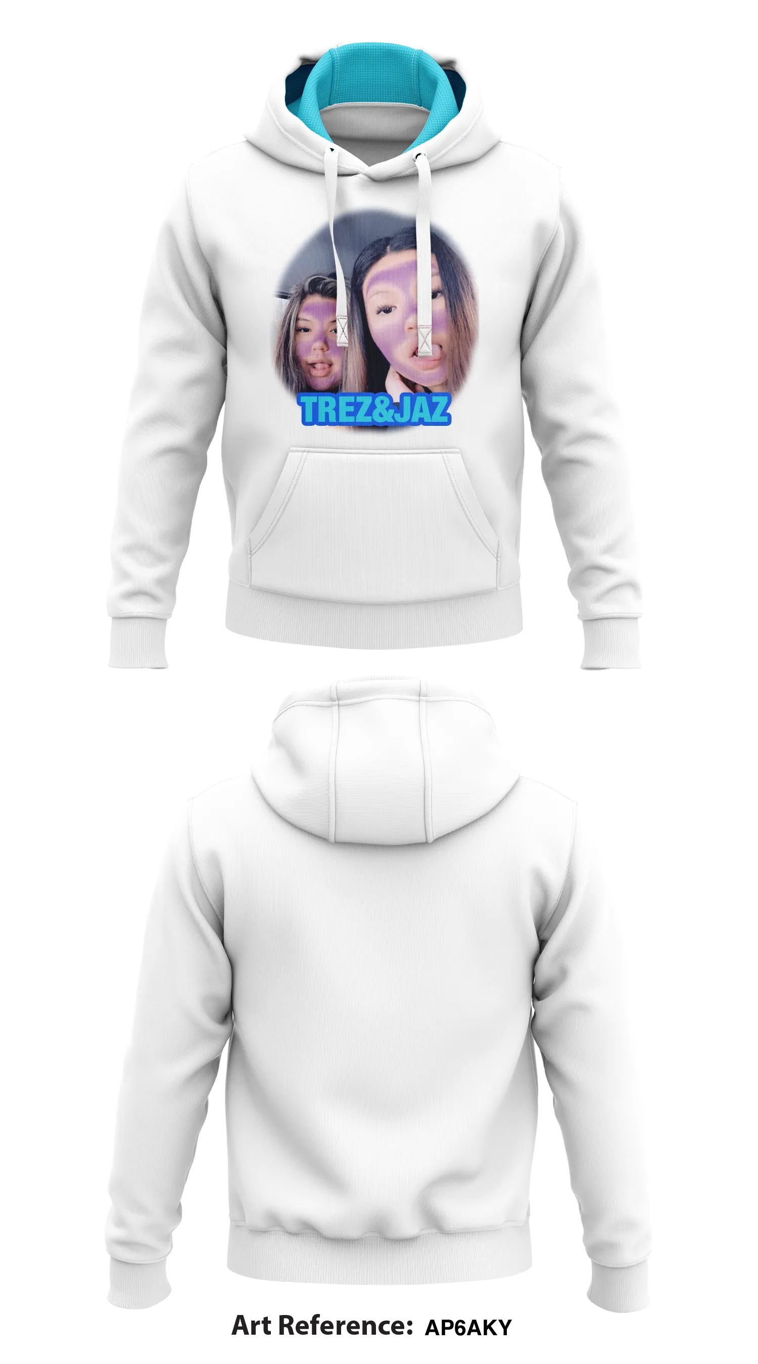 Trez&Jaz Core Men's Hooded Performance Sweatshirt - AP6aKy