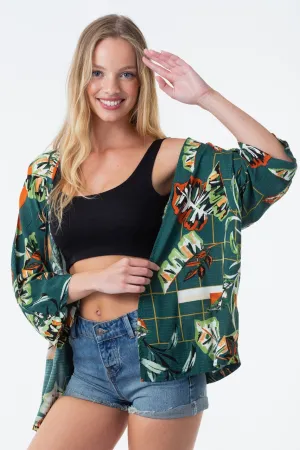 Tropic Palms Kimono