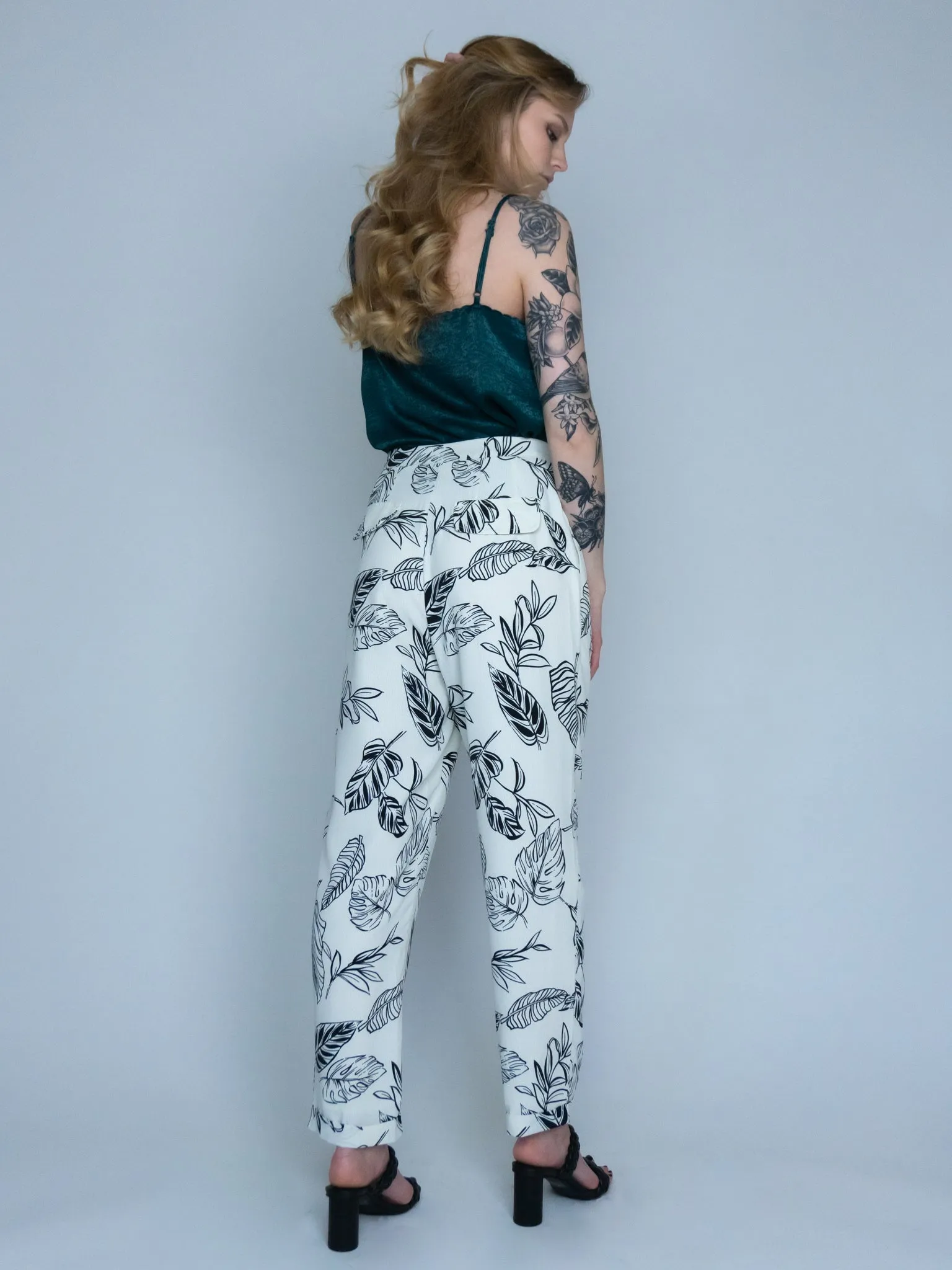 Tropical Flowy Trousers