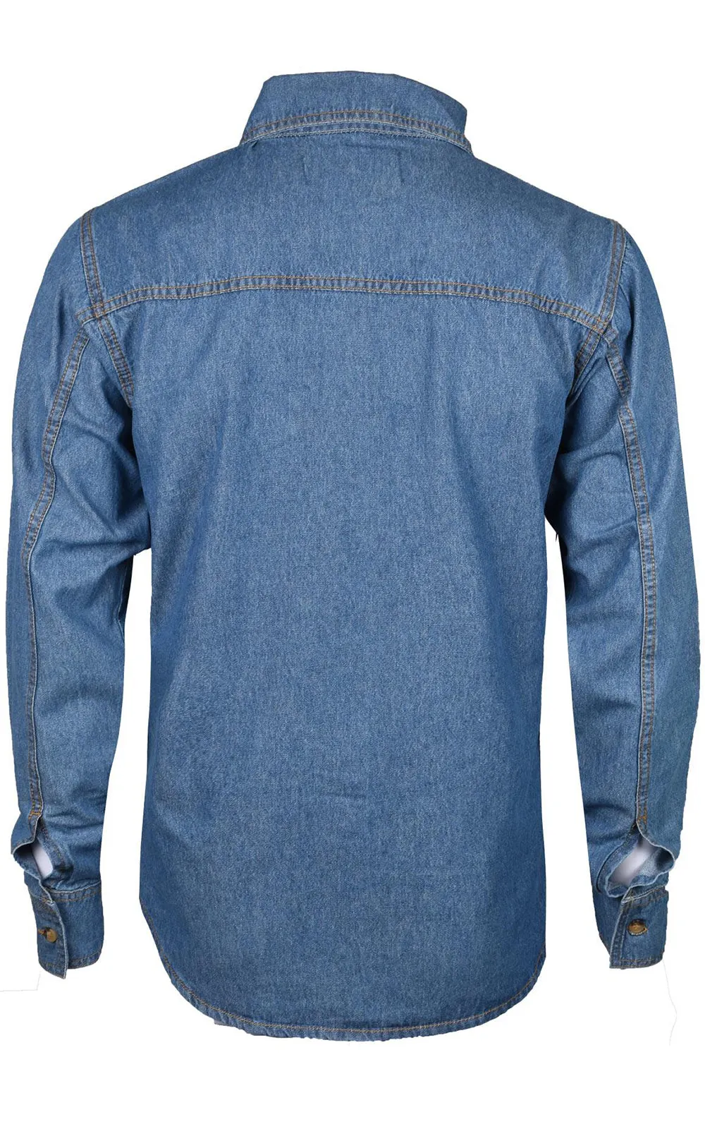 True Face Mens Denim Shirt
