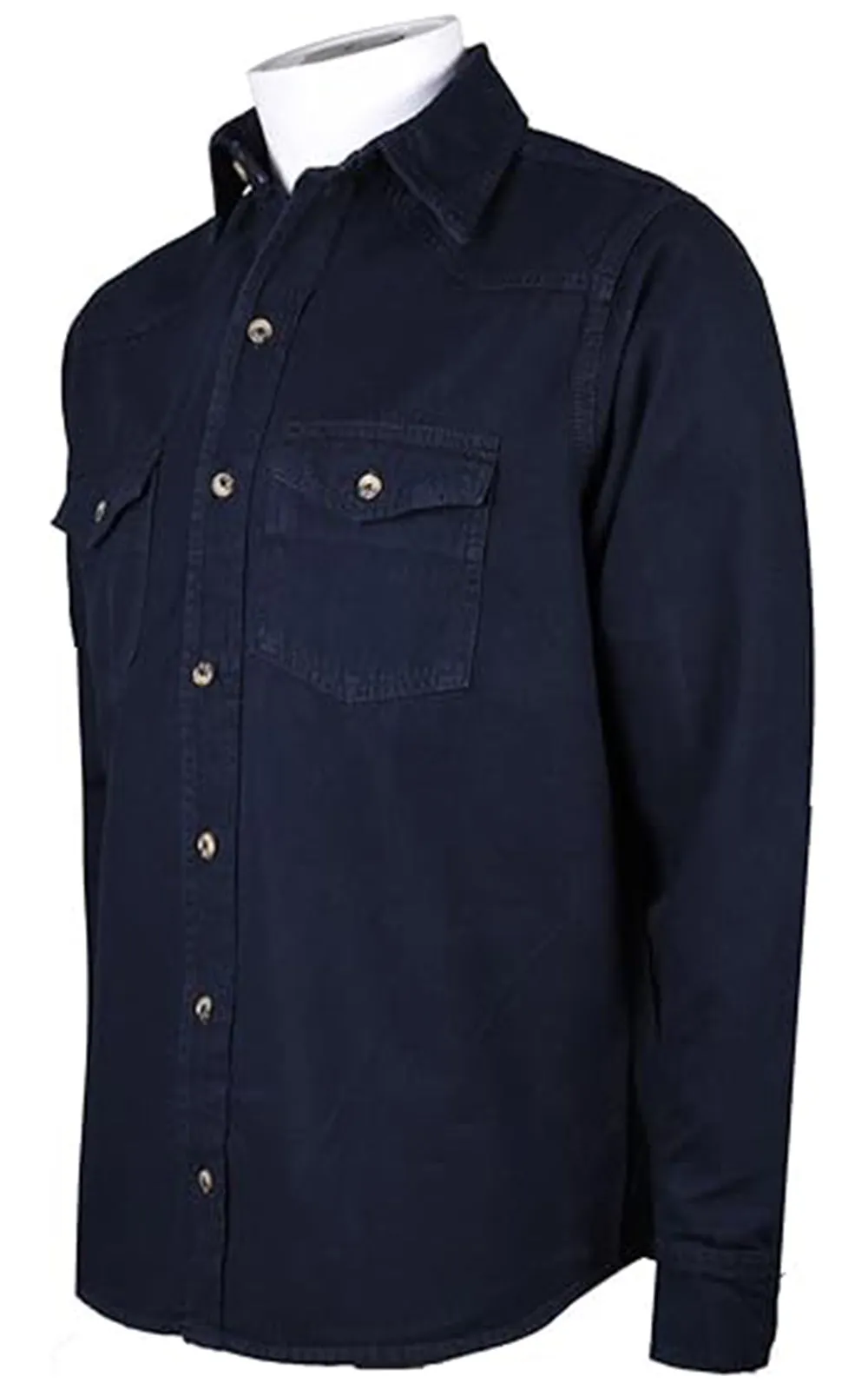 True Face Mens Denim Shirt