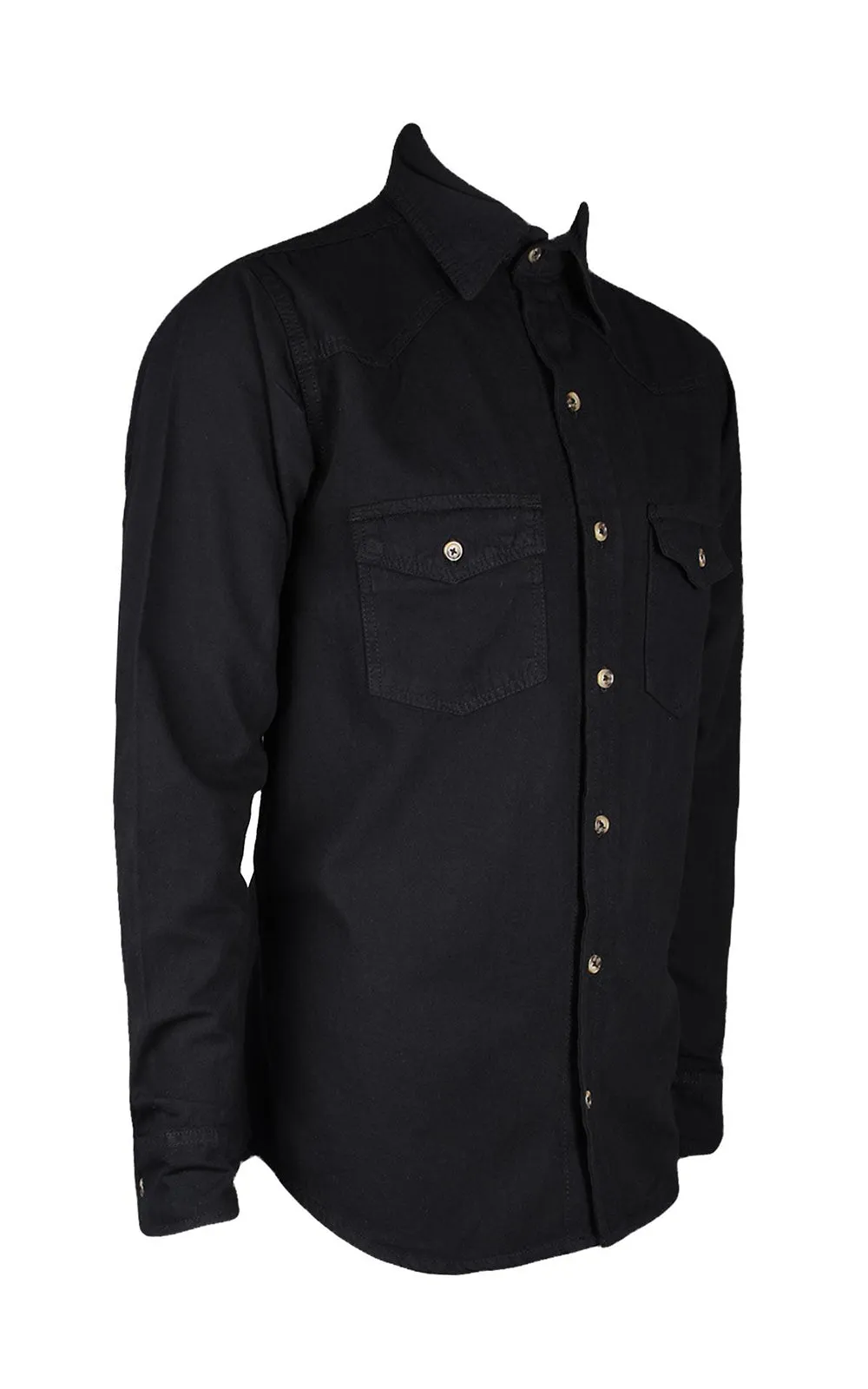 True Face Mens Denim Shirt