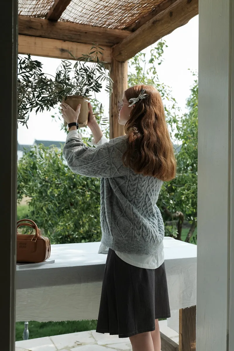 Twist Loose Knit Sweater