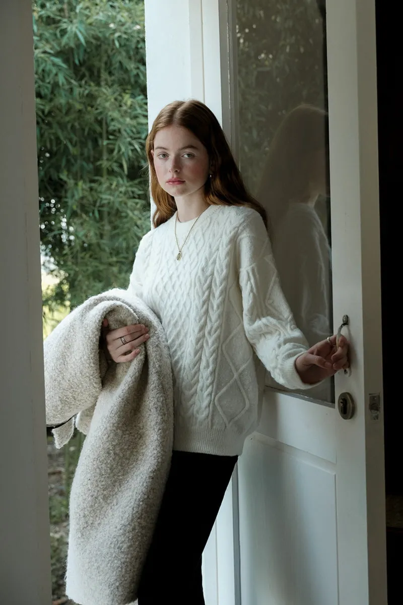 Twist Loose Knit Sweater