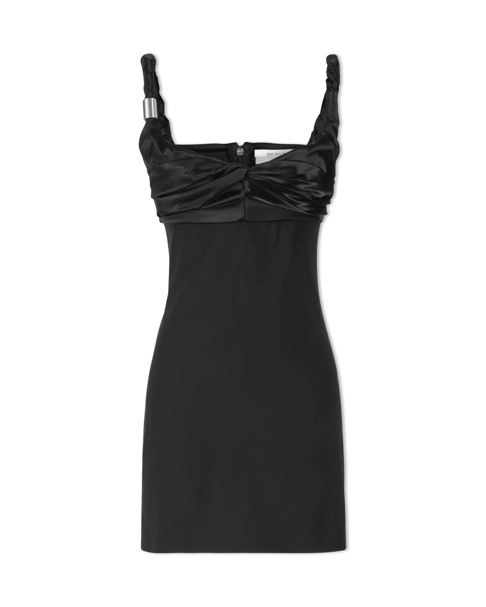 Twisted Strap Sleeveless Mini Dress