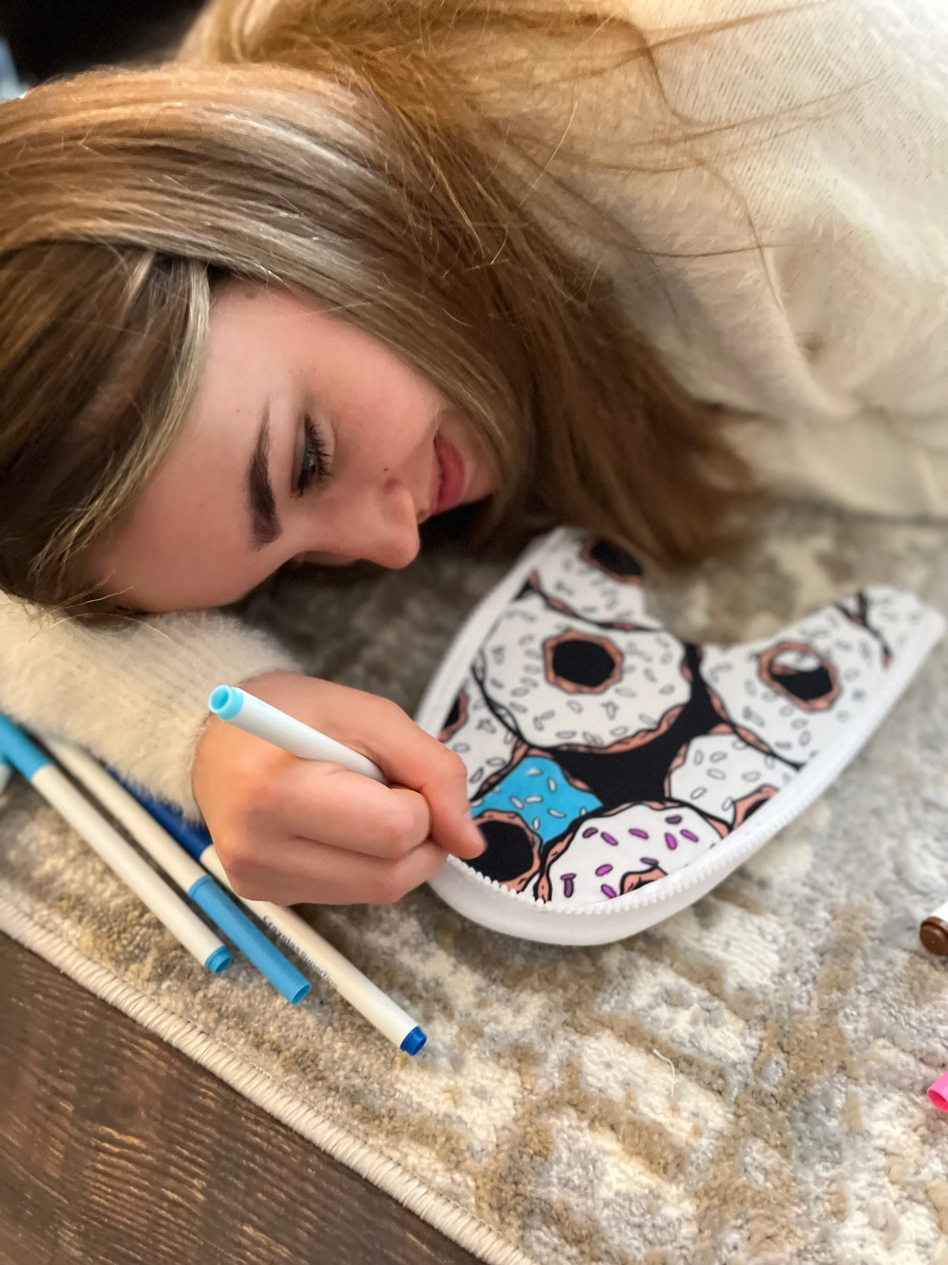 U-Color Donuts Printed Zlipperz